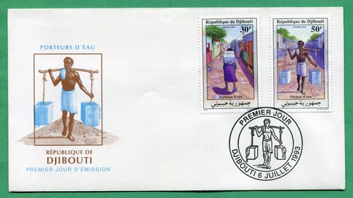 Djibouti 1993 584 585 - djibouti, 584-585