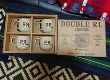 Lot de 4 mugs RRL Ralph Lauren