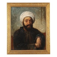 Portrait d'un Arabe au Turban