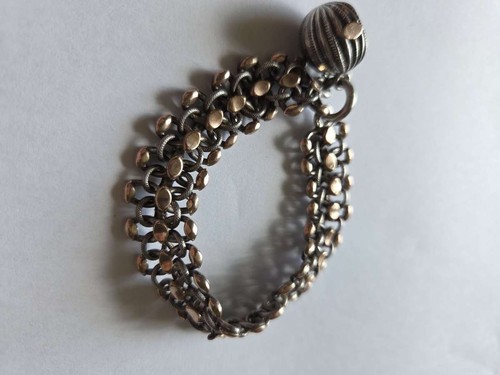 Bracelet maille ancien - bracelet,