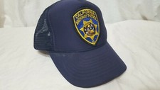 VTG California Highway Patrol Baseball Cap Hat Snapback Trucker Mesh 