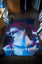 CHANEL SUNGLASSES B Large French Bus Vintage Advertising Fashion Poster Original