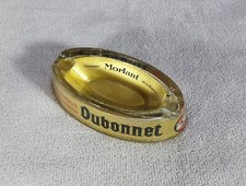 Ancien cendrier en verre Dubonnet x Champagne Morlant