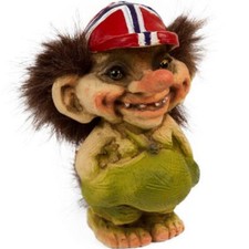 Troll Nyform 092 Garçon Avec Bonnet Original Norvégien NORWAY NY FORM