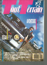TOUT TERRAIN MAGAZINE N°05 TOYOTA LJ70 & 73 / PAJERO OCCAS / CAMEL TROPHY 1989