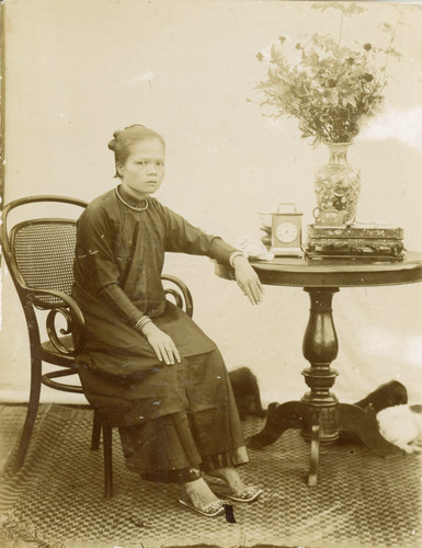 Indochina annamite woman - annamite,