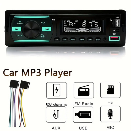 Universal car radio mp3 din - 1,