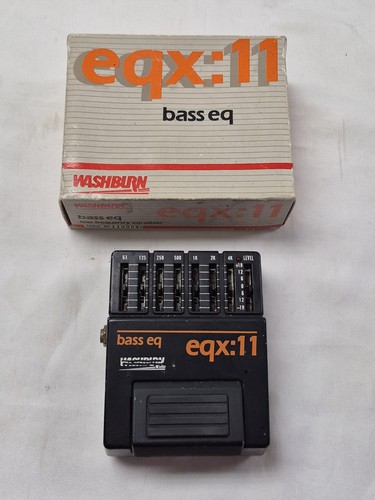 Vintage washburn eqx pedal - washburn, eqx:11