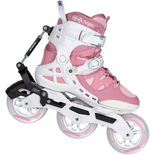 Powerslide Phuzion Argon Syncro Rose 110 Patins À Roulettes Inliner Rosa