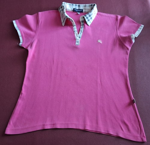 Burberry polo tartan manches - burberry,