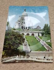 Vintage SONIM Carte Postale Musicale Disque 45 Tours "Largo" Paris Montmartre