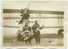 Aviation. Aviateur Maurice