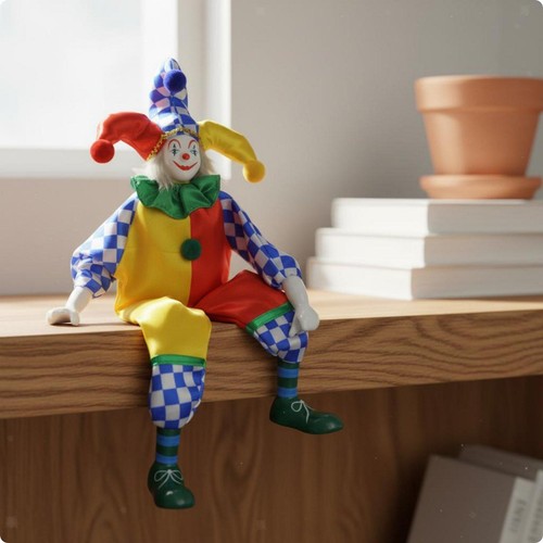 Clown jambes pendantes - clown, à