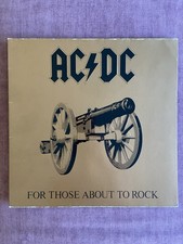 AC/DC For Those About to Rock (We salute you) album vinyle 33 tours (vinyl LP)