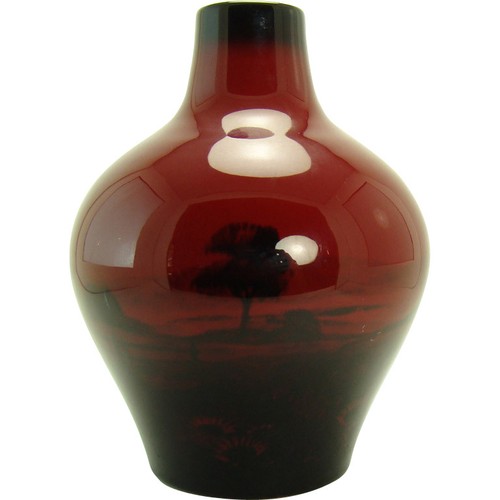 Royal doulton flambe scenic - royal,