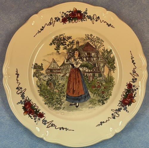 Grand plat sarreguemines - grand,