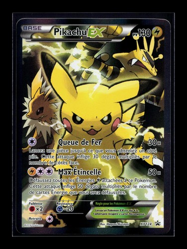 Carte pokémon pikachu - pokémon, ex