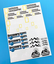 RC Rock Crawler' Discovery Nat Geo '18th Echelle Autocollants RC4WD D90