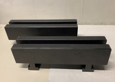Lot de 2 supports de bridage rainurés en fonte perceuse / fraiseuse