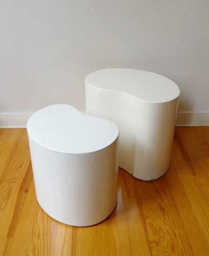 Deux tables basse bois - deux,