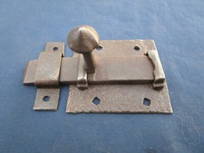 Targette fer forgé ancienne porte hauteur 6,2 x 6,7 cm largeur
