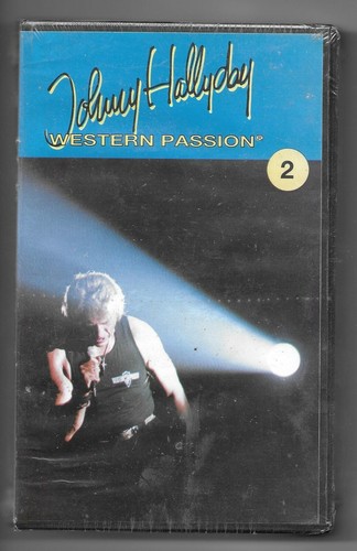 Vhs johnny hallyday western - ,