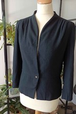 veste de tailleur noire 