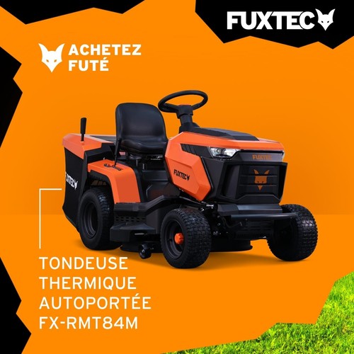 Tracteur tondeuse fuxtec - tracteur,