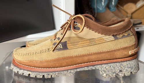 Yuketen mens tan suede camo - tan,
