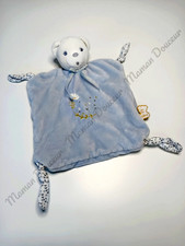 Doudou Plat Carré Ours Blanc