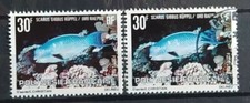 2 Timbres Faune aquatique