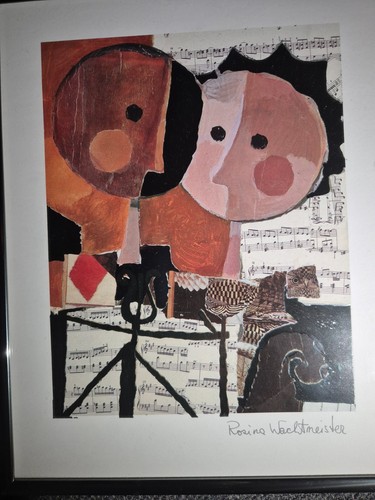 Lithographie reflets argentés