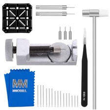 Watch Band Strap Link Pin Remover Repair Tool 24 in 1 Kit with Extra Tips