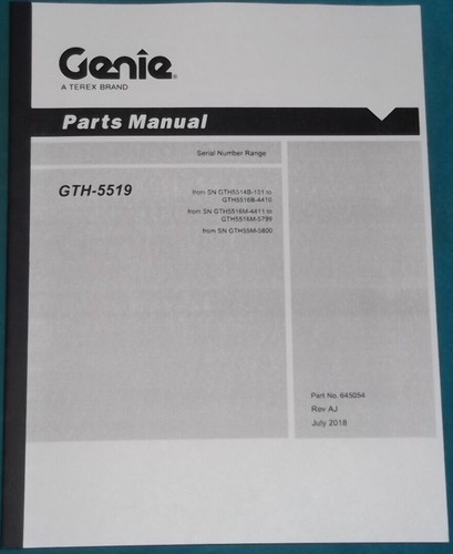 Genie gth 5519 chariots - genie, gth-5519
