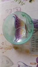 1 ANCIEN BEAU PLAT EN VERRE