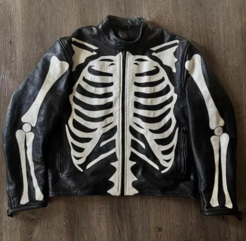 Vanson skeleton leather - skeleton,