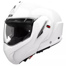 Airoh Casque Moto Modulaire Mathisse II Blanc Brillant ECE 2206
