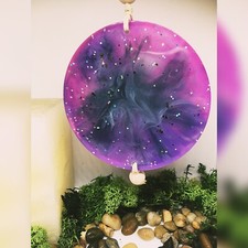 Suspension murale en résine fait main décoration maison art mural