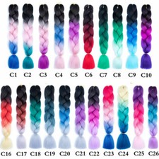 Extension De Cheveux Synthétiques Tressés Pour Cosplay Tresse Africaine /