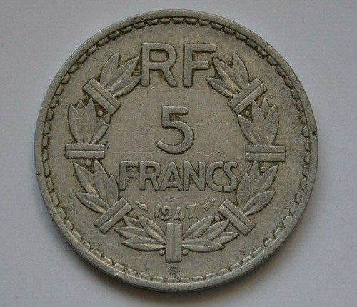 Francs lavrillier 1947 b - 5,