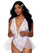 Body dentelle blanc avec tulle