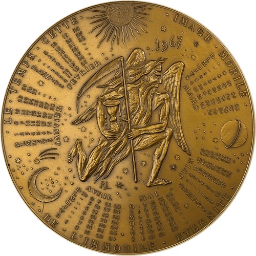 France médaille calendrier - médaille,,