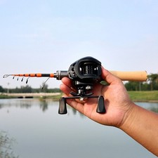 Canne à pêche ultralégère carbone 1 5 m parfaitement équilibrée pour moula