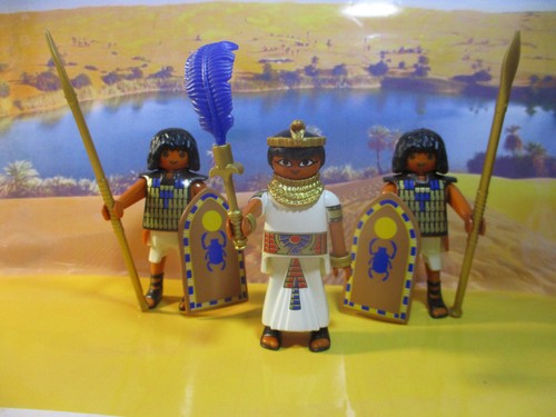 Playmobil égyptien pharaon - playmobil, /