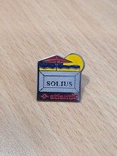 (G1) PIN PIN'S BADGE ATLANTIC SOLIUS RADIATEUR PANNEAU RAYONNANT