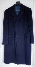 NOS Arnys Navy Overcoat 100%