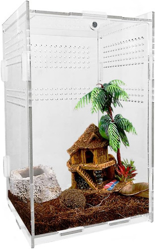 Acrylic reptile terrarium - acrylic,