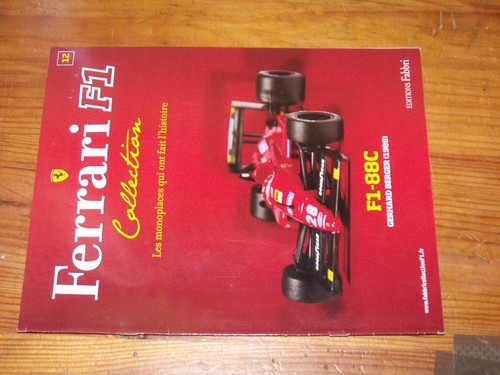 Fascicule ferrari f1 - $$$,