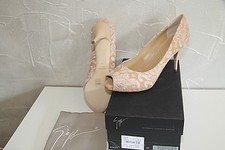 escarpins cuir brodé rose GIUSEPPE ZANOTTI E16010 size eu 40  US8 UK6 neuf 395€