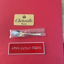 CUILLÈRE CAFÉ CONCORDE 13,5 CM CHRISTOFLE FRANCE NEUVE BLISTER  METAL ARGENT